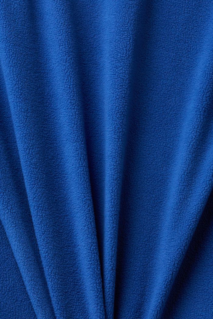Longsleeve aus Fleece, BRIGHT BLUE, detail image number 4
