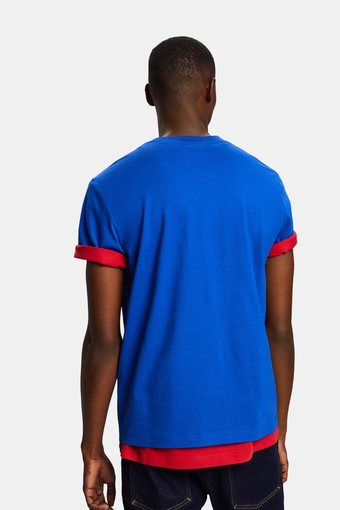 T-shirt unisexe orné d’un logo, BRIGHT BLUE, detail image number 2