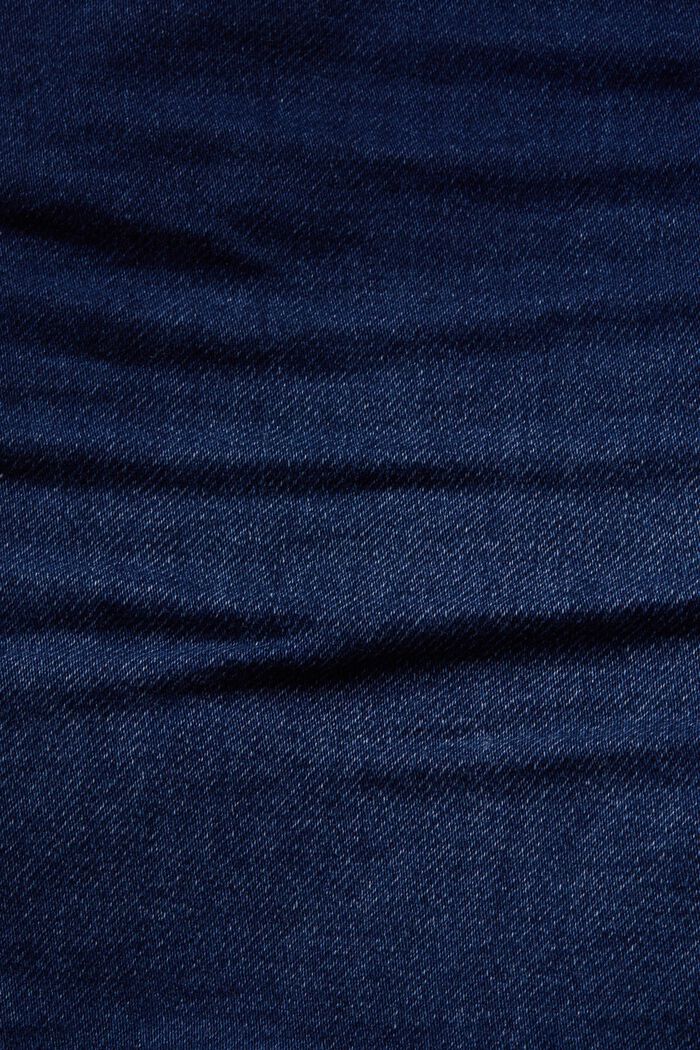 Jeans-Shorts im Jogger-Stil, BLUE DARK WASHED, detail image number 6