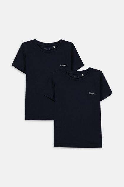 2-er-Pack T-Shirts aus 100% Baumwolle