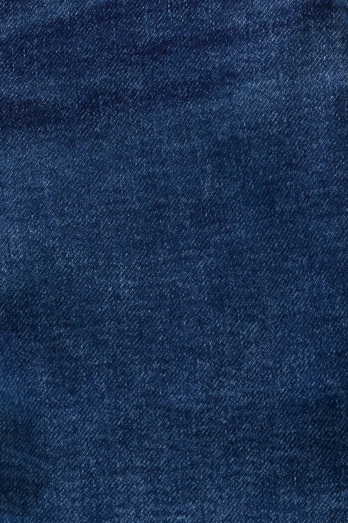 Short en jean, en coton biologique mélangé, BLUE MEDIUM WASHED, detail image number 5