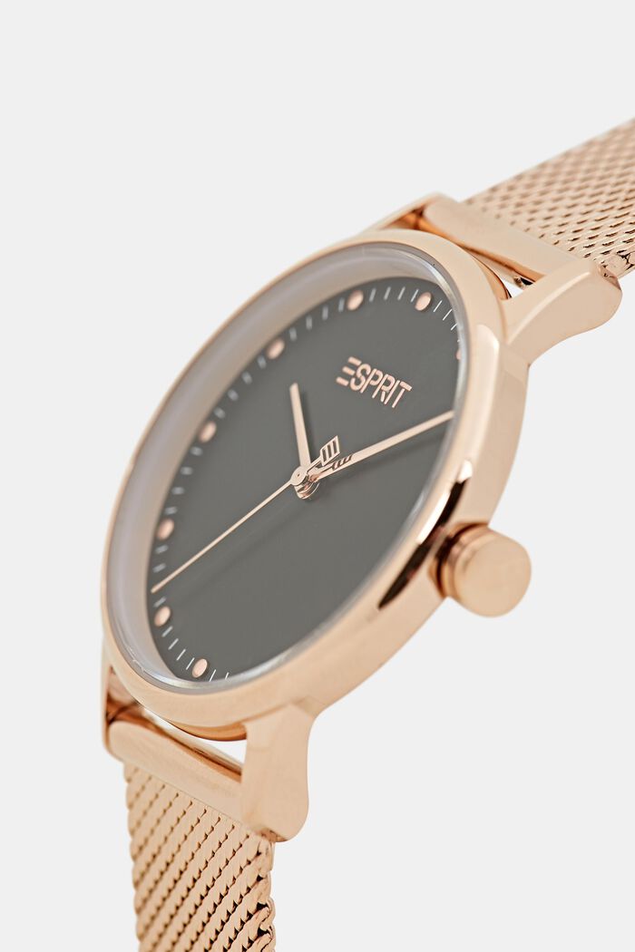 Parure montre avec bracelets interchangeables, ROSE GOLD, detail image number 1