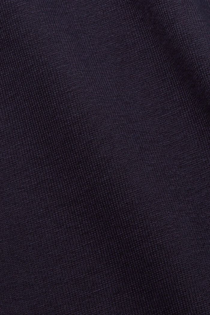 Polo en jersey, coton mélangé, NAVY, detail image number 4