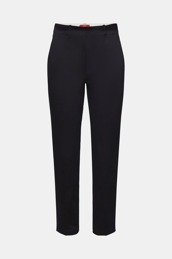 Pantalon de coupe Slim Fit à taille haute, BLACK, detail image number 5