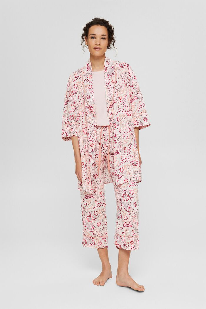 Kimono aus LENZING™ ECOVERO™, LIGHT PINK, detail image number 0