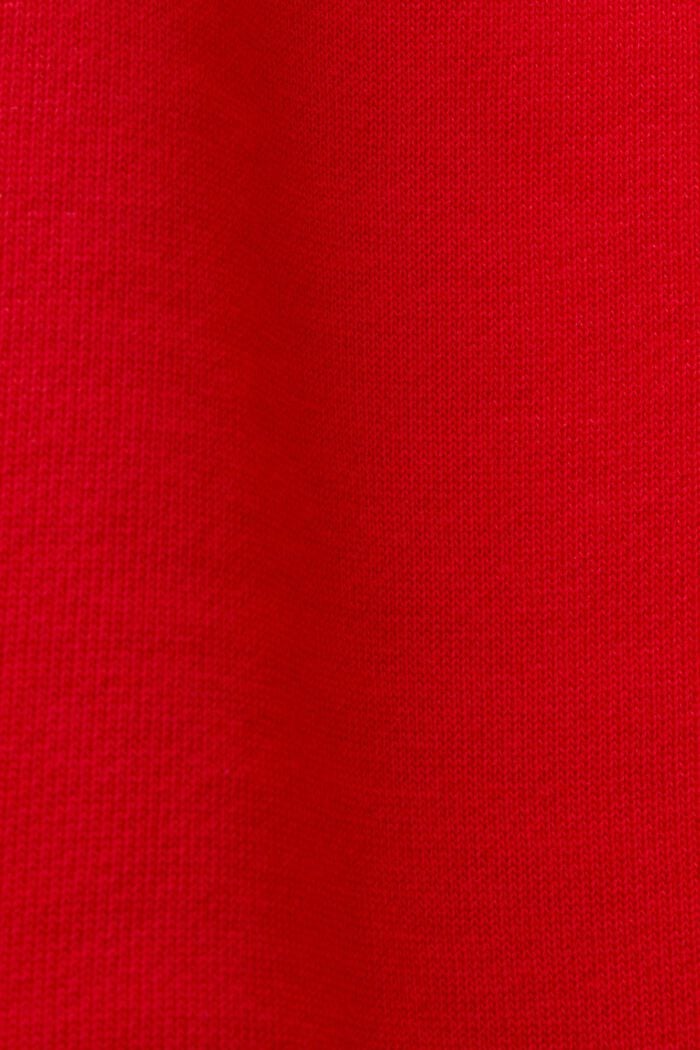 Gestreifte Trackpants aus Baumwolle, RED, detail image number 5