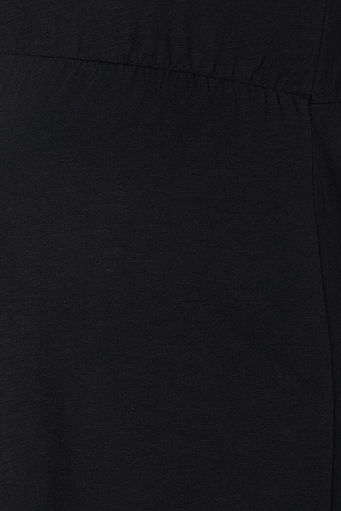 MATERNITY Robe d’allaitement en jersey, DEEP BLACK, detail image number 3