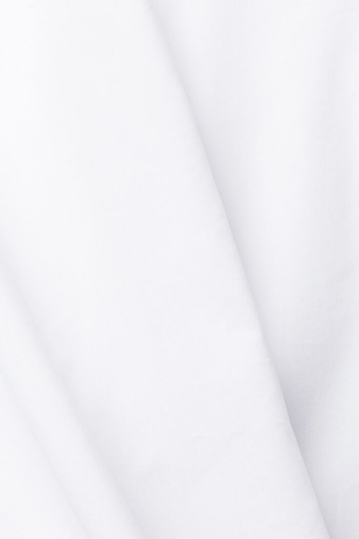 Hemdbluse mit gerafften Ärmeln, WHITE, detail image number 5