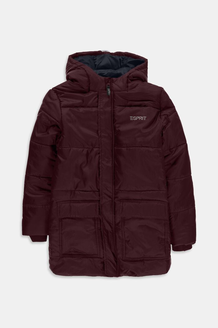 Jackets outdoor woven, BORDEAUX RED, detail image number 0