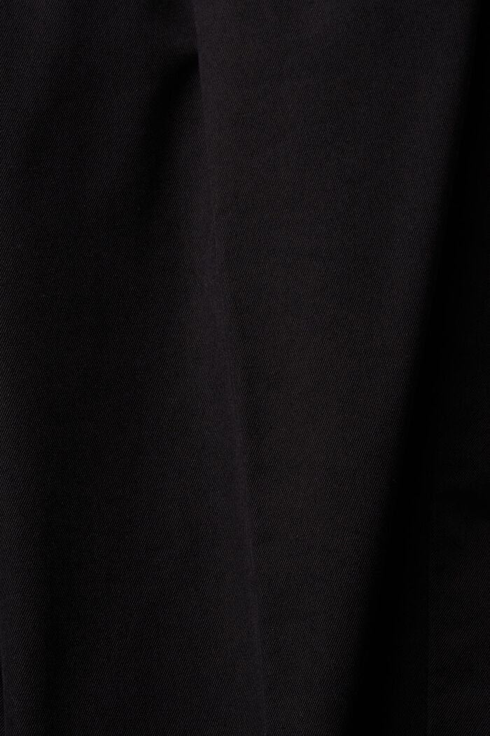 Chino in weiter Passform, BLACK, detail image number 6