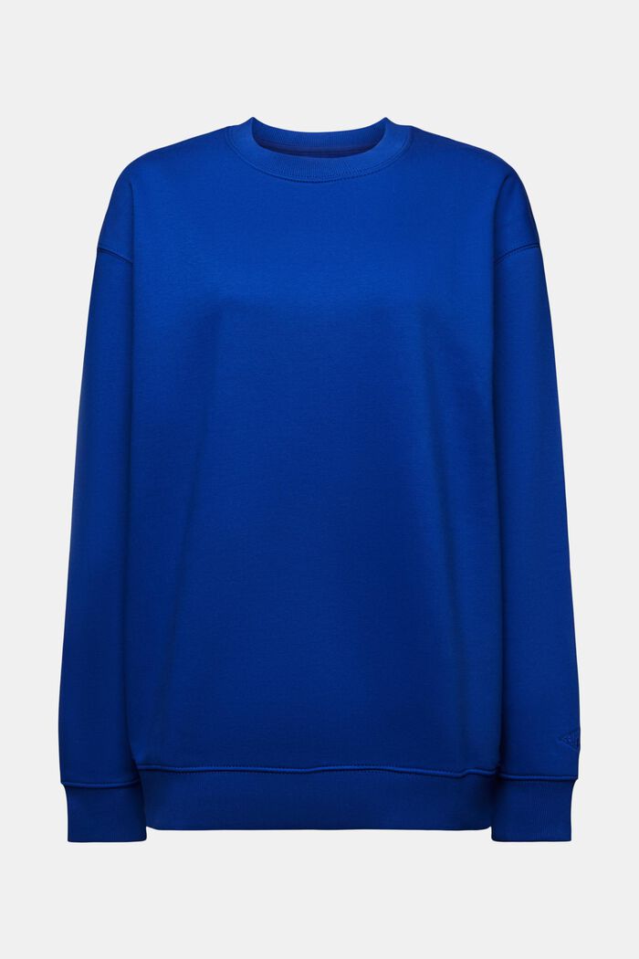 Sweatshirt aus Baumwollmix, BRIGHT BLUE, detail image number 6