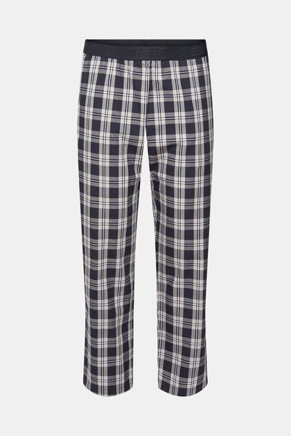 Pantalon de pyjama à carreaux, NAVY, overview