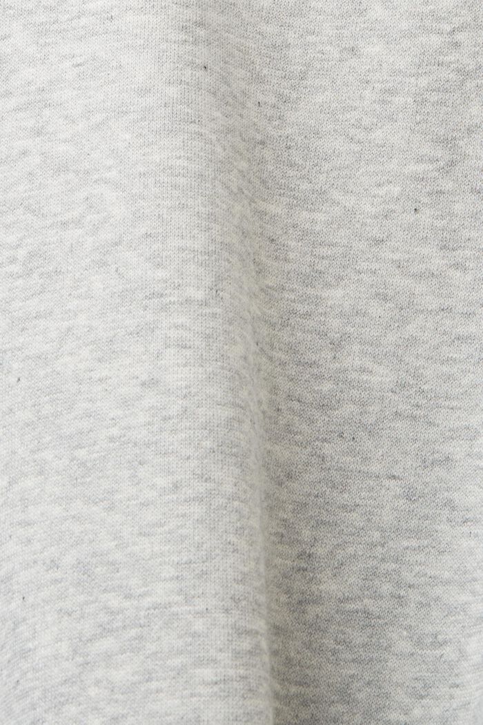 Sweat-shirt en coton mélangé, LIGHT GREY, detail image number 6
