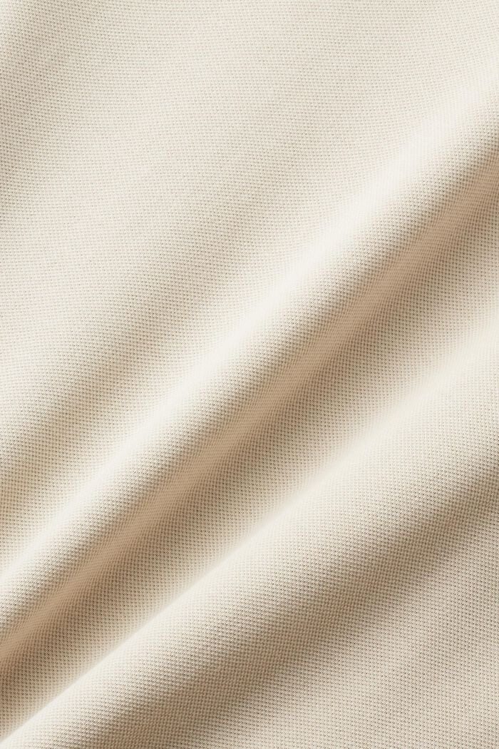 Polo bicolore, LIGHT TAUPE, detail image number 4
