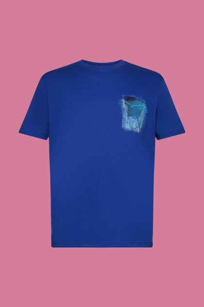 Print-T-Shirt aus nachhaltiger Baumwolle