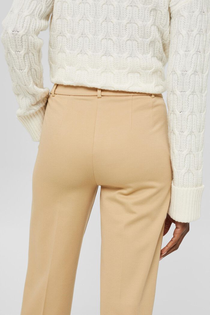 Pantalon à jambes droites mix & match PUNTO SPORTIF, CAMEL, detail image number 0