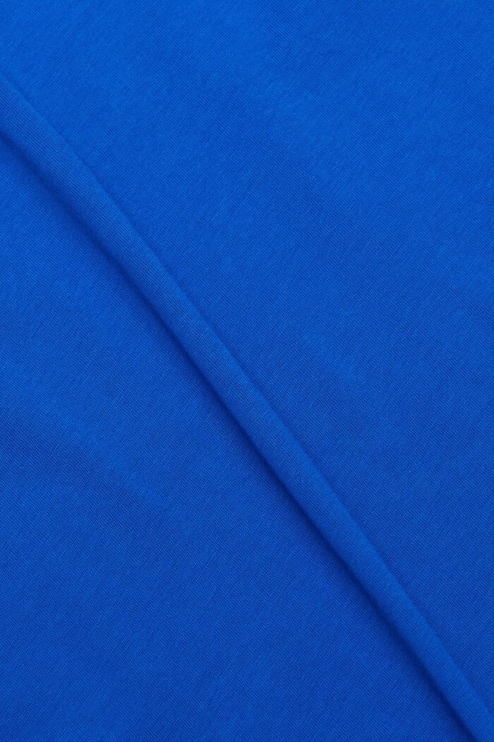 Poloshirt mit Space-Dye-Kragen, BRIGHT BLUE, detail image number 5