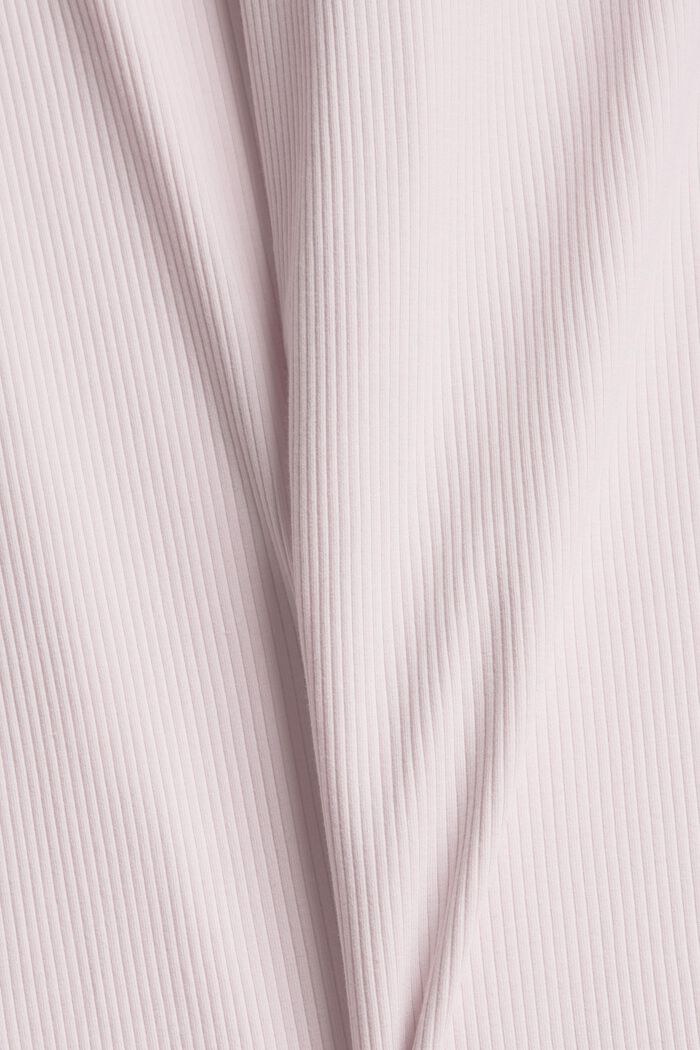Pantalon de pyjama en jersey côtelé, PASTEL PINK, detail image number 4