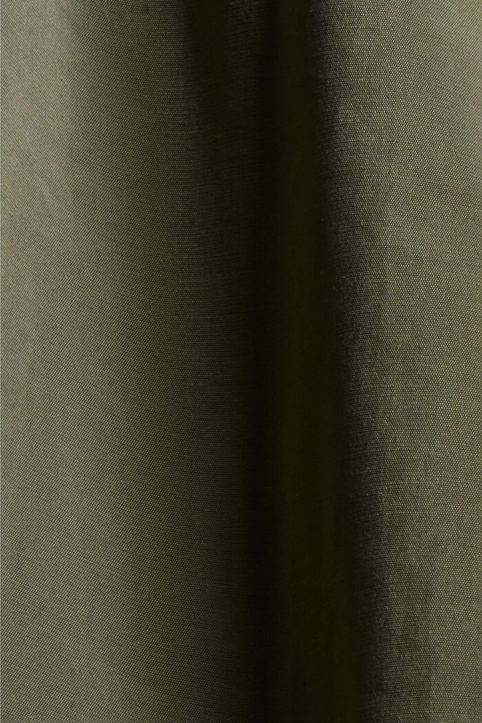 Blusenkleid mit LENZING™ ECOVERO™, DARK KHAKI, detail image number 4