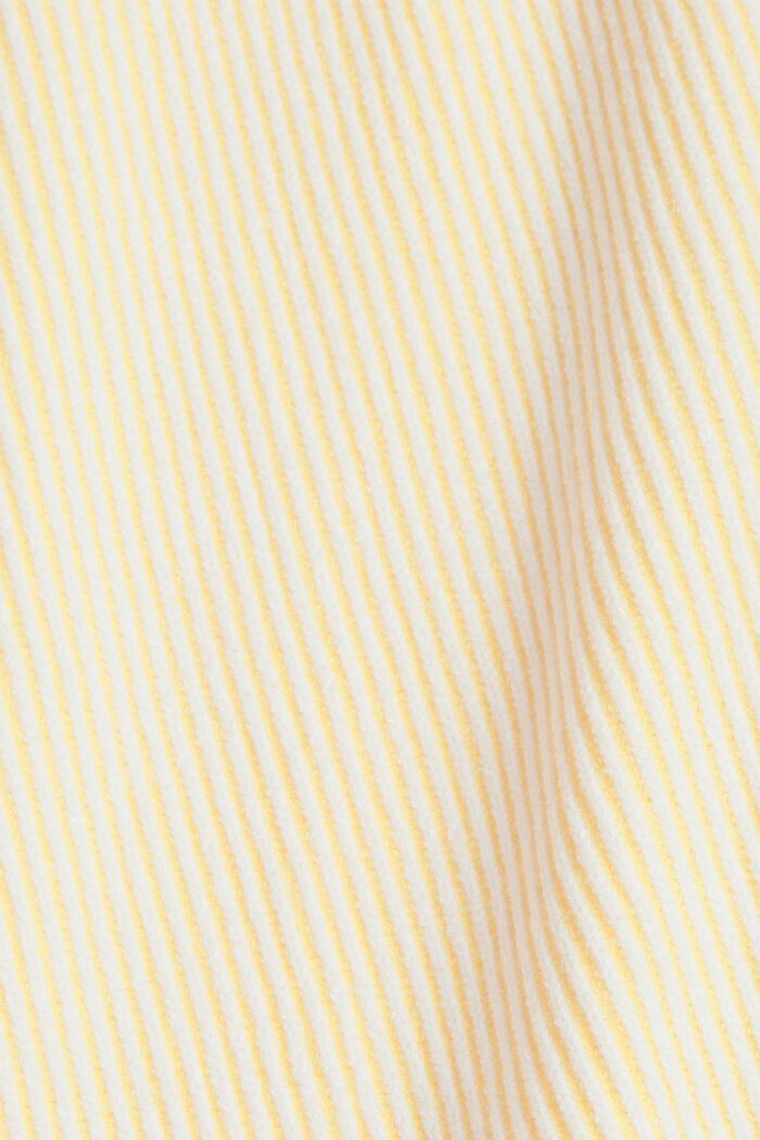 Gerippter Pullunder, LENZING™ ECOVERO™, DUSTY YELLOW, detail image number 4