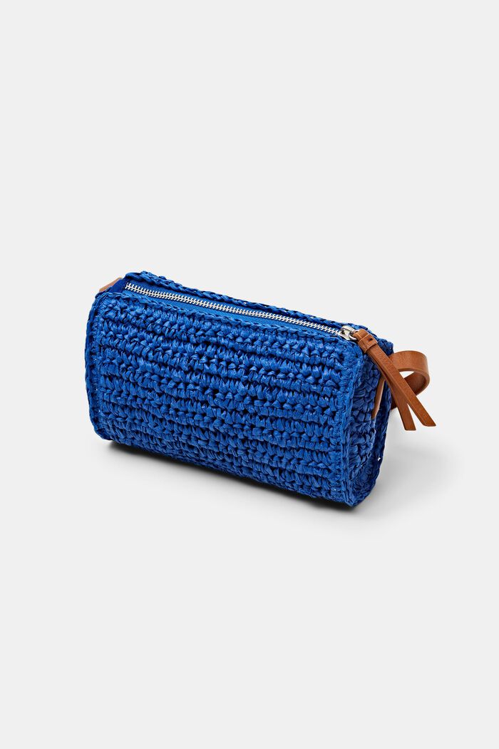 Sac bandoulière en crochet, BRIGHT BLUE, detail image number 2
