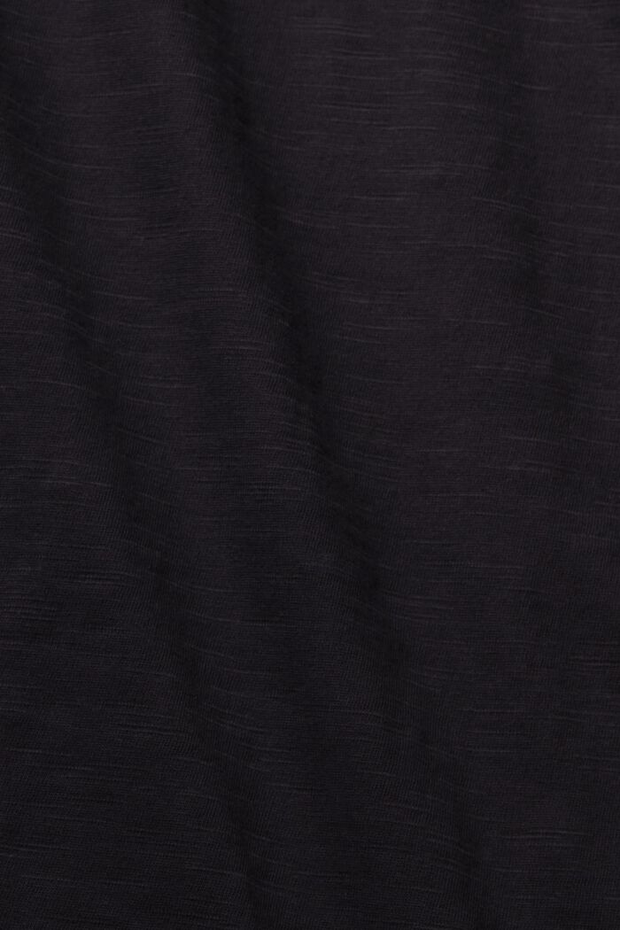 Longsleeve aus Baumwolle, BLACK, detail image number 5