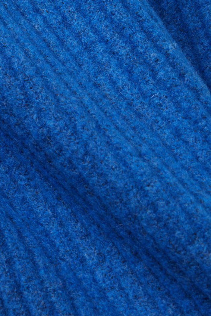 Mini-robe en maille côtelée, BRIGHT BLUE, detail image number 5