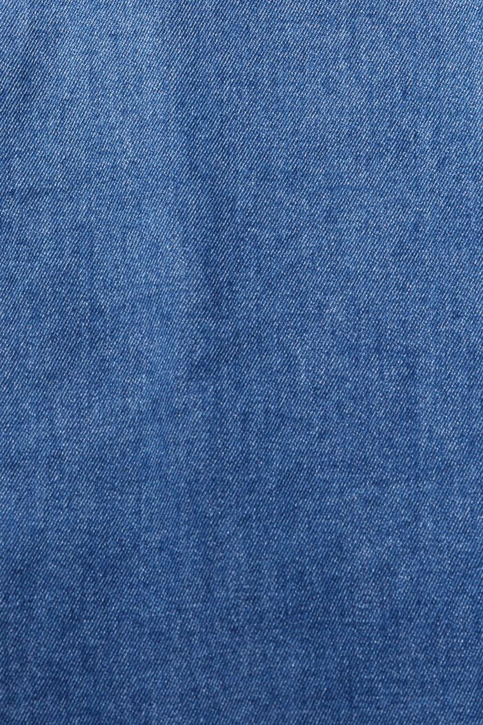 Chemise en jean à poche plaquée, BLUE MEDIUM WASHED, detail image number 1