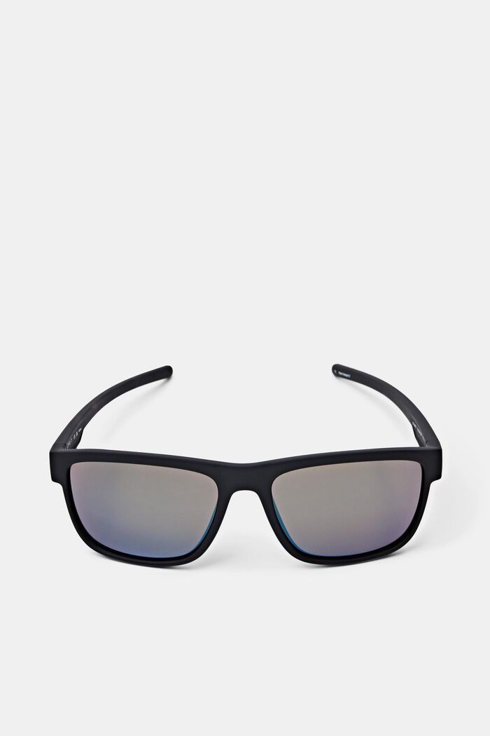 Sport-Sonnenbrille mit mattem Gestell, BLACK, detail image number 2