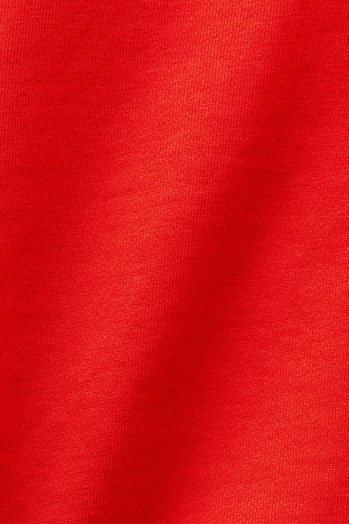 Sweat-shirt court à logo, RED, detail image number 5