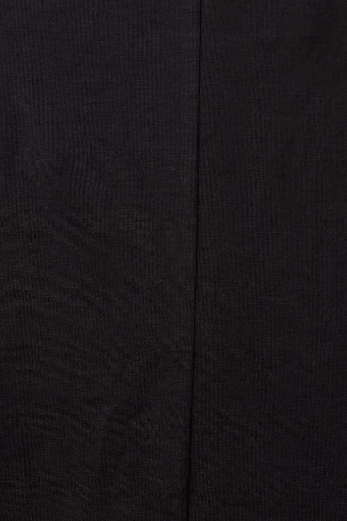 T-shirt à manches longues orné d’un imprimé métallisé, BLACK, detail image number 5