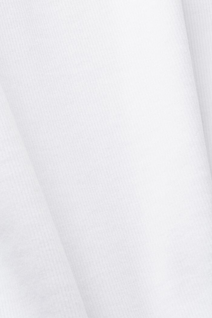 Débardeur côtelé, WHITE, detail image number 5