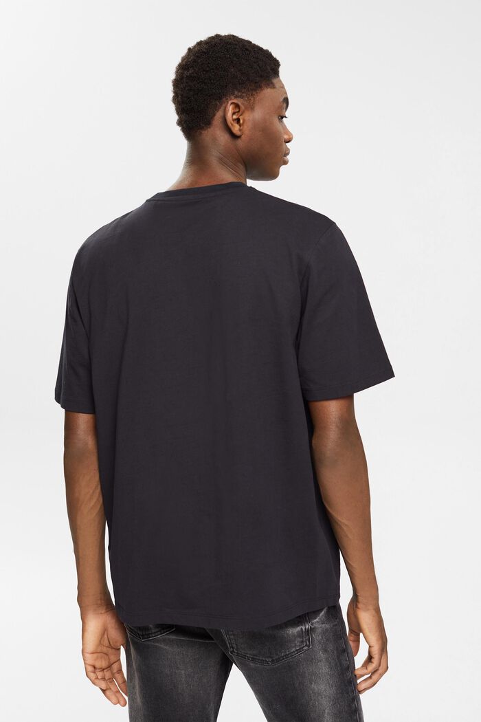 T-shirt en jersey, 100 % coton, BLACK, detail image number 4