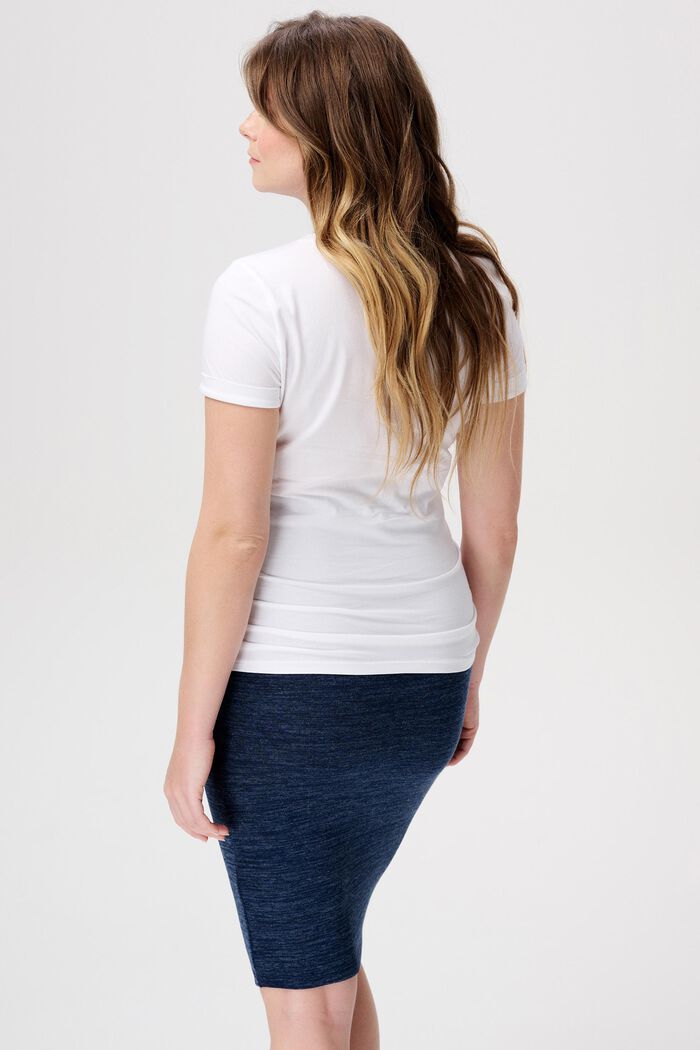 MATERNITY T-Shirt im Streifenlook, BRIGHT WHITE, detail image number 3