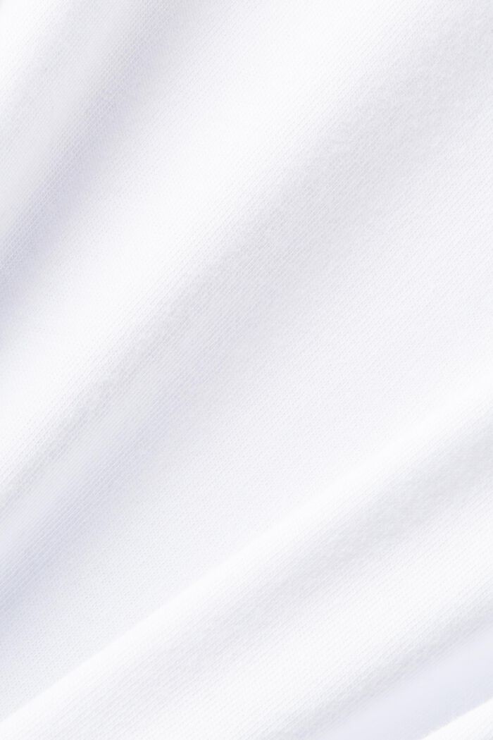 T-shirt brodé,TENCEL™, WHITE, detail image number 5
