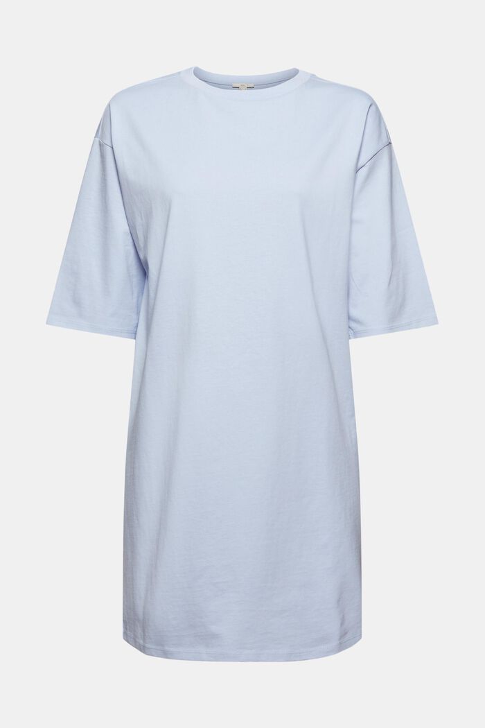 Robe t-shirt en 100 % coton biologique, LIGHT BLUE LAVENDER, detail image number 0