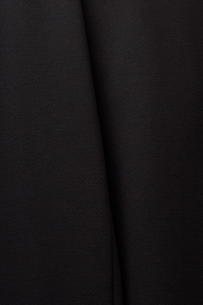 Mid-Rise-Hose mit weitem Bein, BLACK, detail image number 5