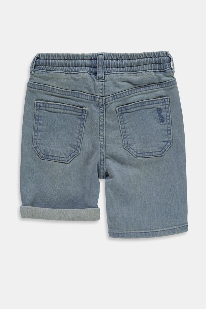 Jeans-Bermuda aus Baumwolle