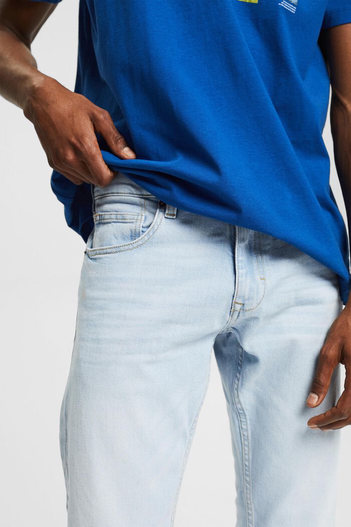 Stretch-Jeans aus Bio-Baumwolle, BLUE BLEACHED, detail image number 0