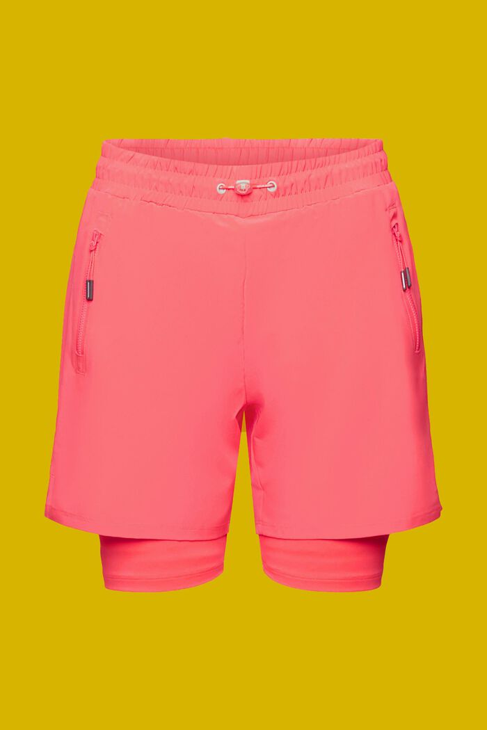 Shorts knitted, CORAL, detail image number 6