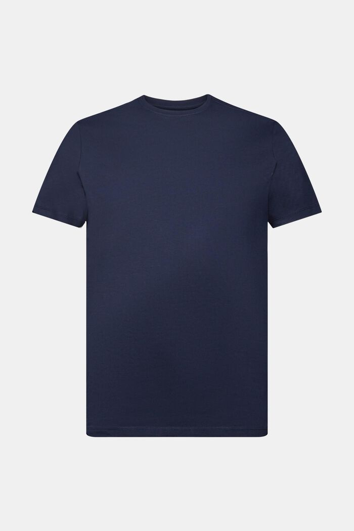 T-shirt de coupe Slim Fit en coton Pima, NAVY, detail image number 6