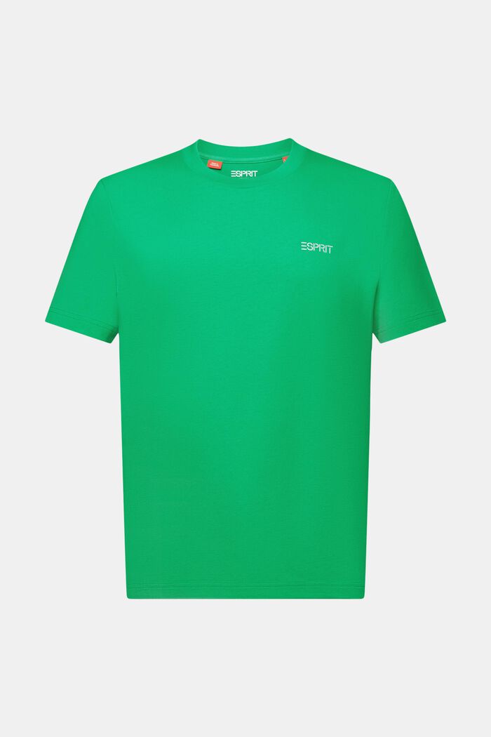 T-shirt unisexe orné d’un logo, GREEN, detail image number 7
