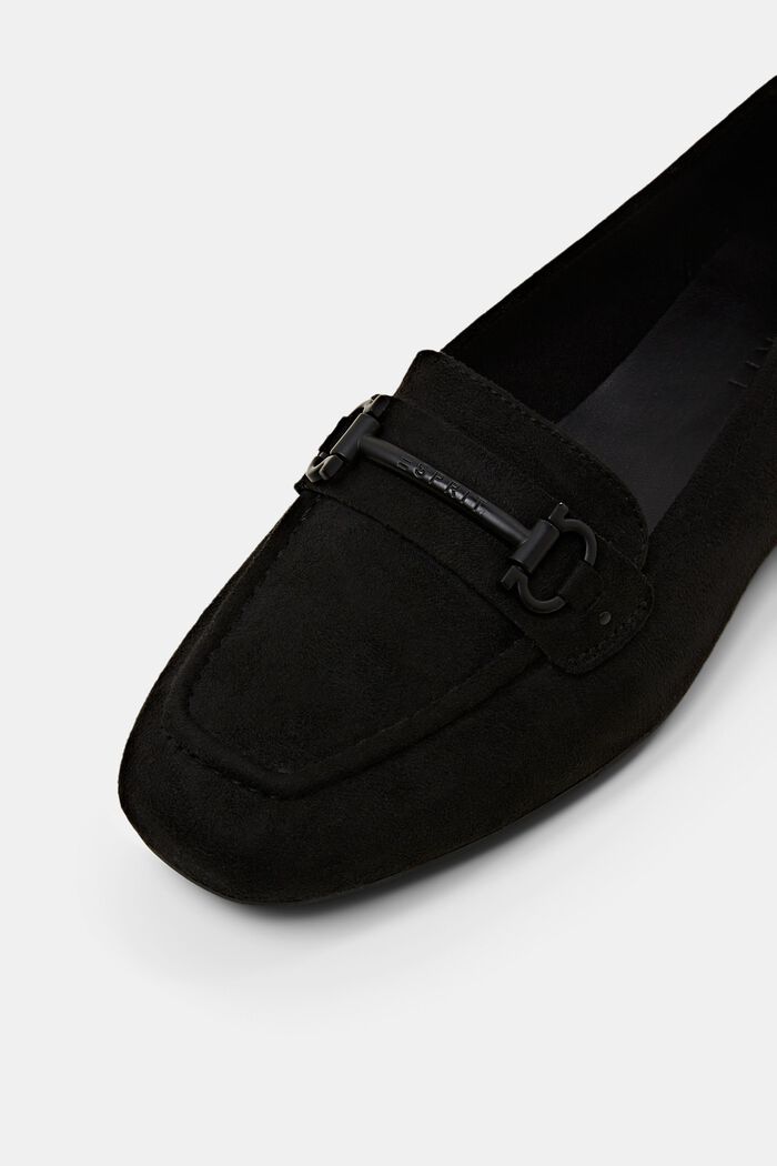 Loafer in Raulederoptik, BLACK, detail image number 3