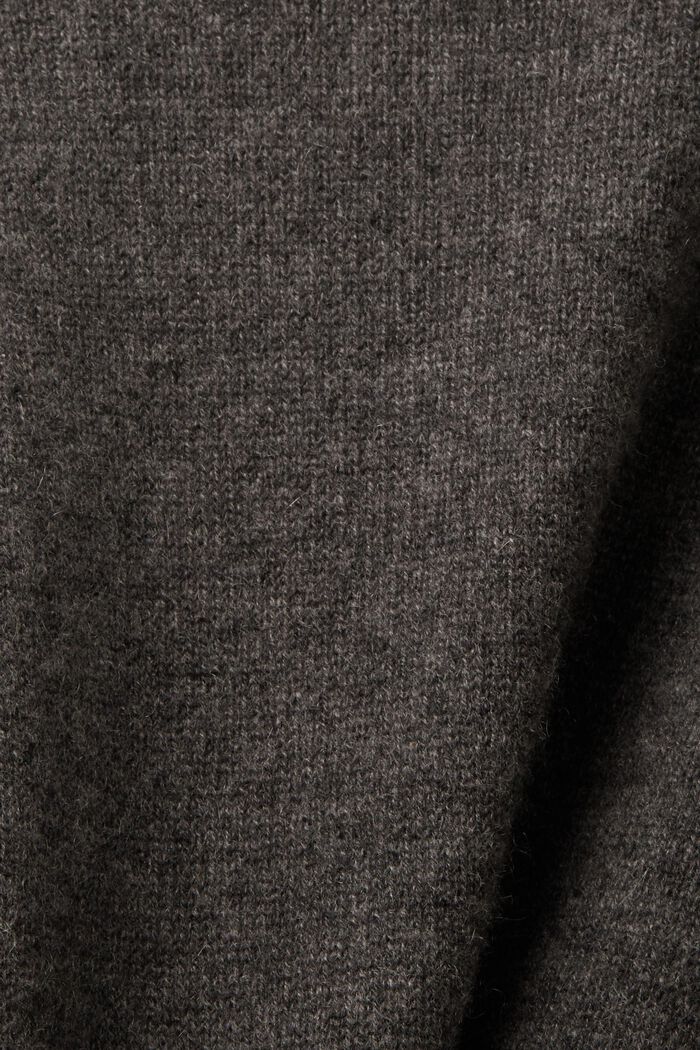 Pull-over en cachemire, ANTHRACITE, detail image number 6
