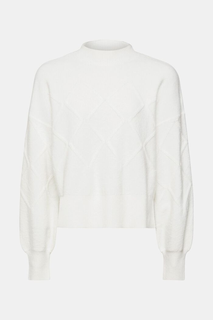 Pullover mit Argyle-Muster, OFF WHITE, detail image number 2