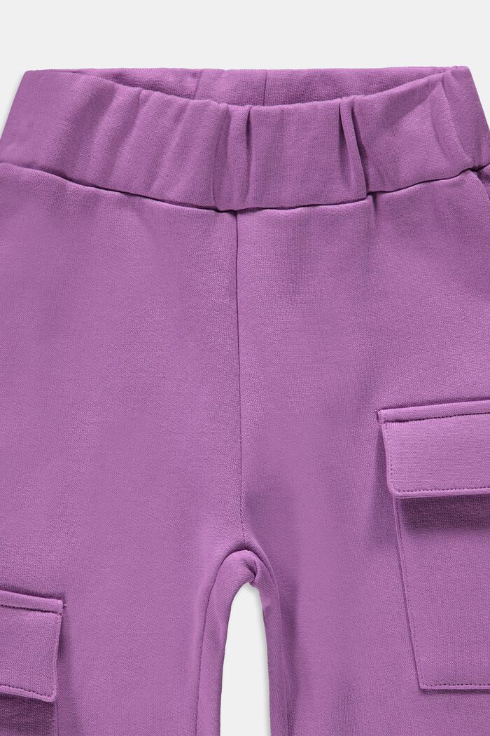 Pantalon de jogging style cargo, PURPLE, detail image number 2