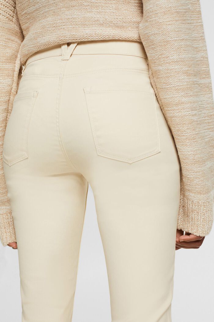 Pantalon taille haute en similicuir coupe Slim Fit, ICE, detail image number 4