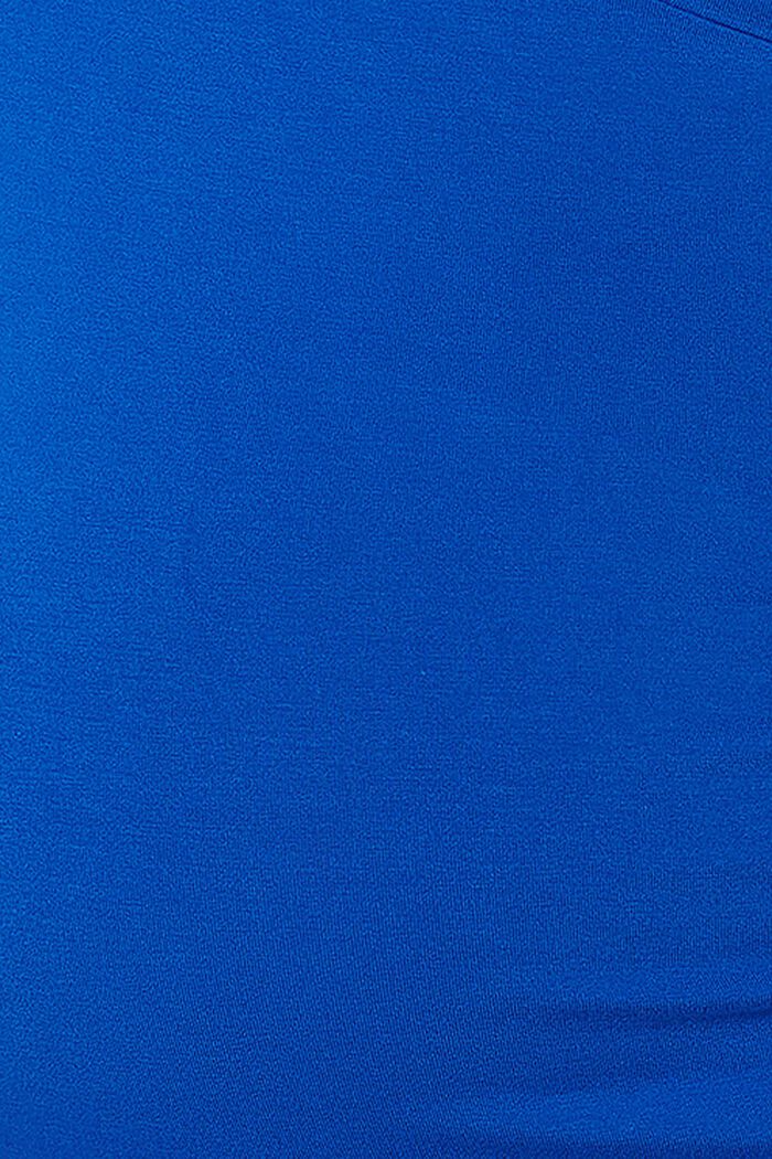 MATERNITY T-Shirt mit V-Ausschnitt, ELECTRIC BLUE, detail image number 4