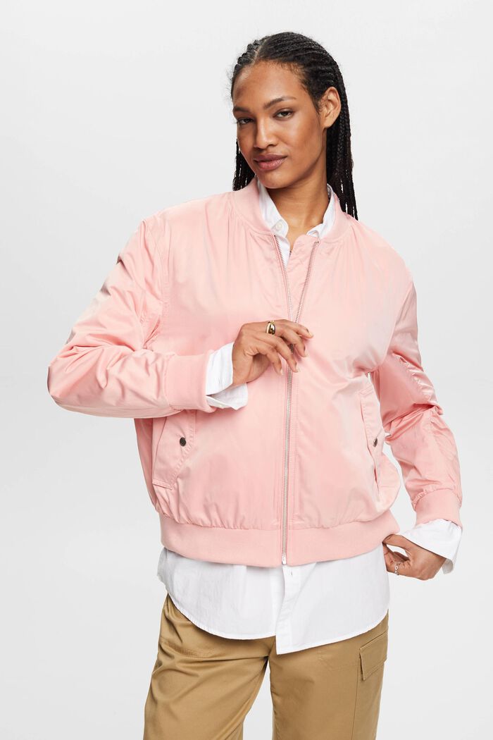 Leichte Jacke im Bomber-Style, PINK, detail image number 0