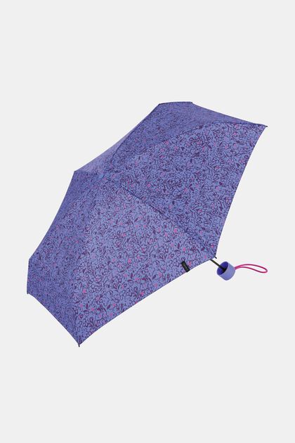 Parapluie de poche à imprimé fleuri, ONE COLOR, overview